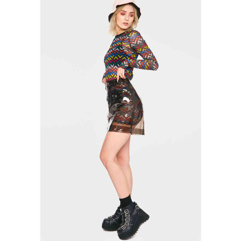 Jawbreaker - Plastic Fantastic Mini skirt - Black